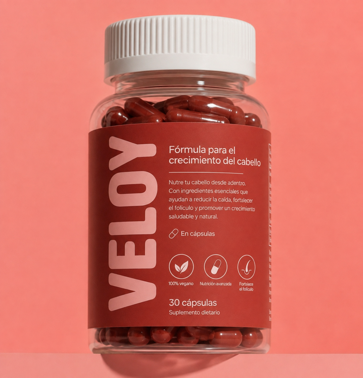 VELOY® | Fórmula para el crecimiento del cabello