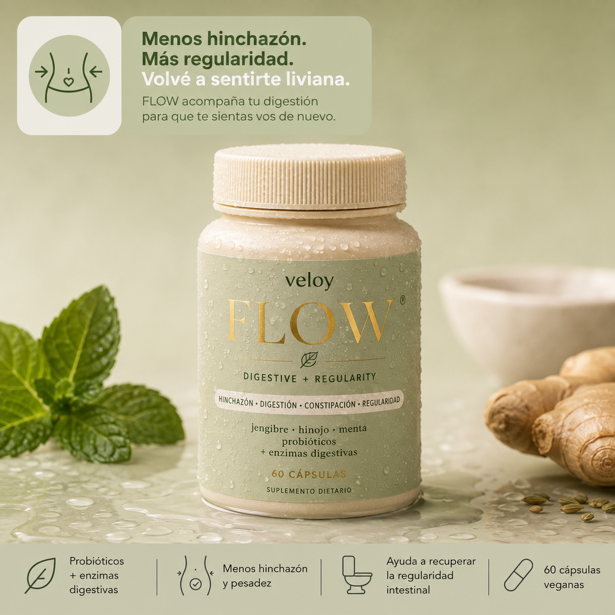 FLOW® | ¿Pasan días y no podés ir bien al baño?