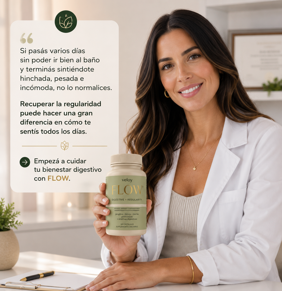 FLOW® | ¿Pasan días y no podés ir bien al baño?